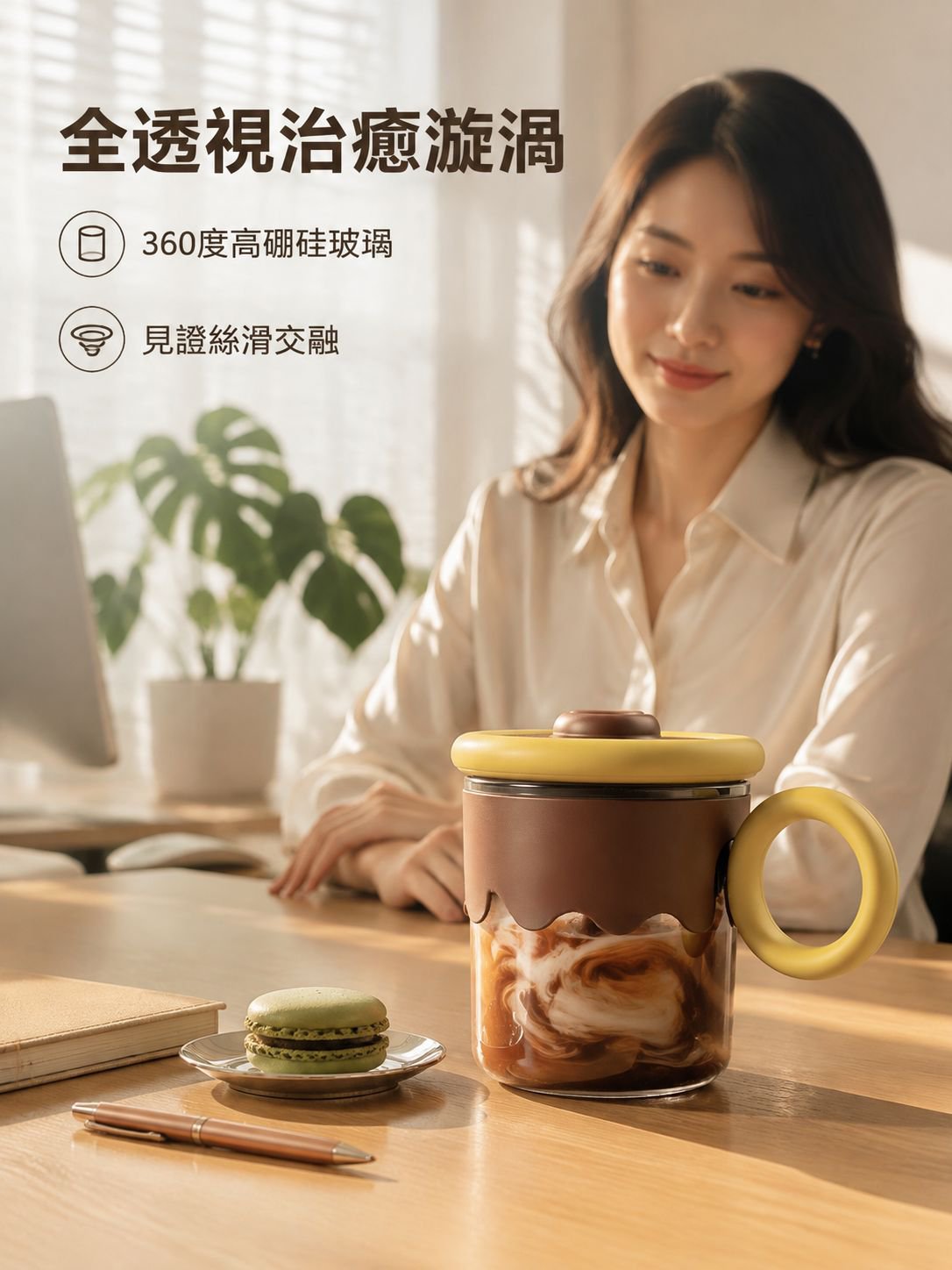 家用可愛自動攪拌杯