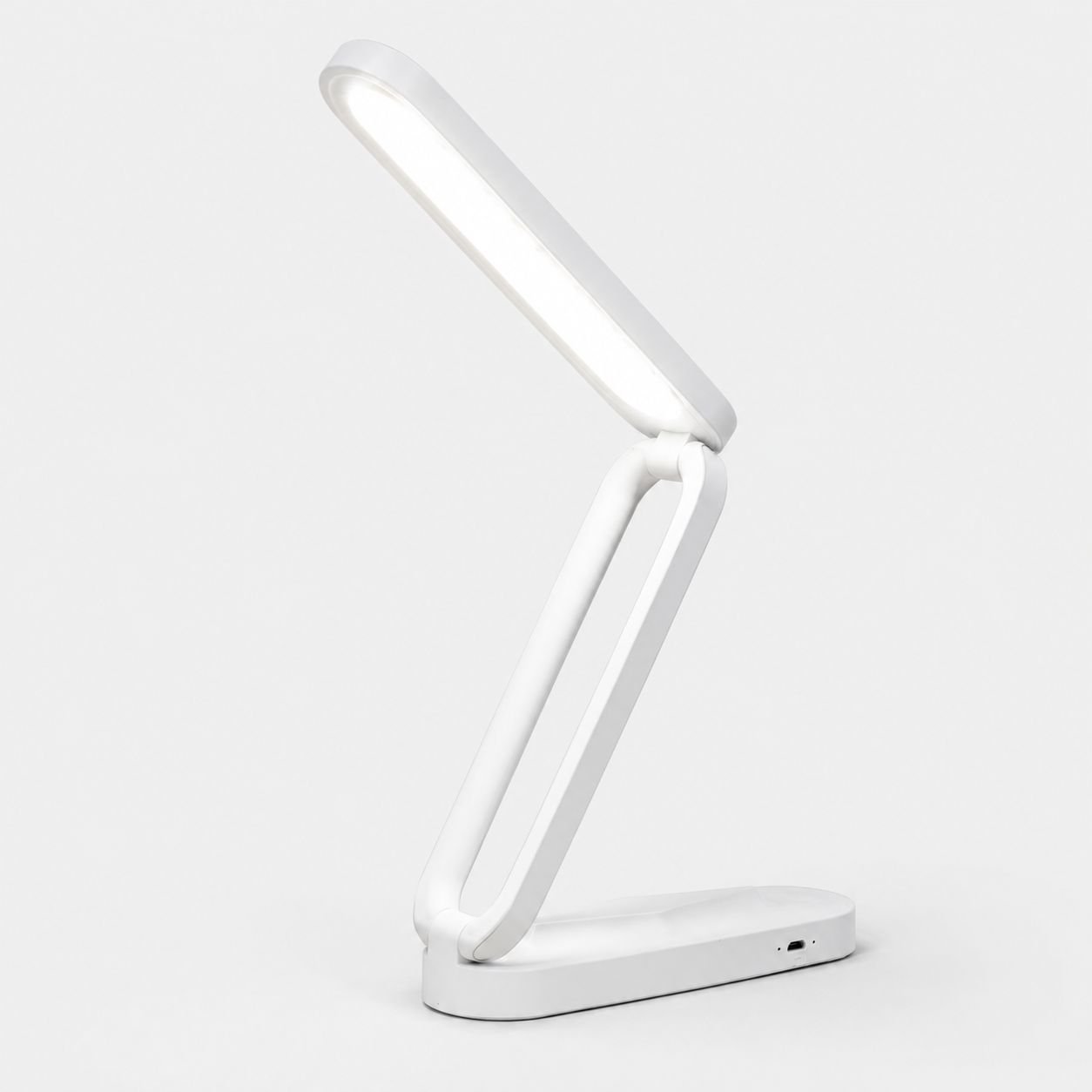 Lámpara de escritorio LED para proteger la vista, recargable y enchufable, para estudiantes