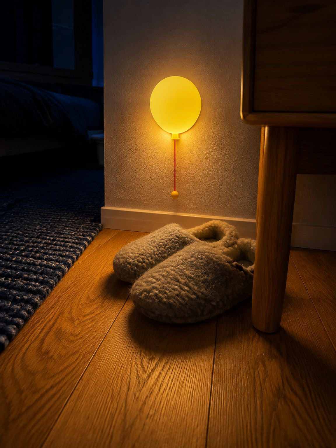 Warm glow Balloon Gel Night Light as a unique birthday or holiday gift