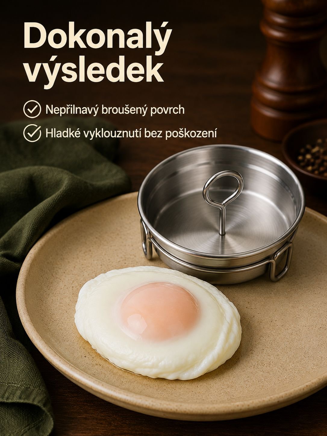 Kompaktní design napařovače vajec do každé kuchyně
