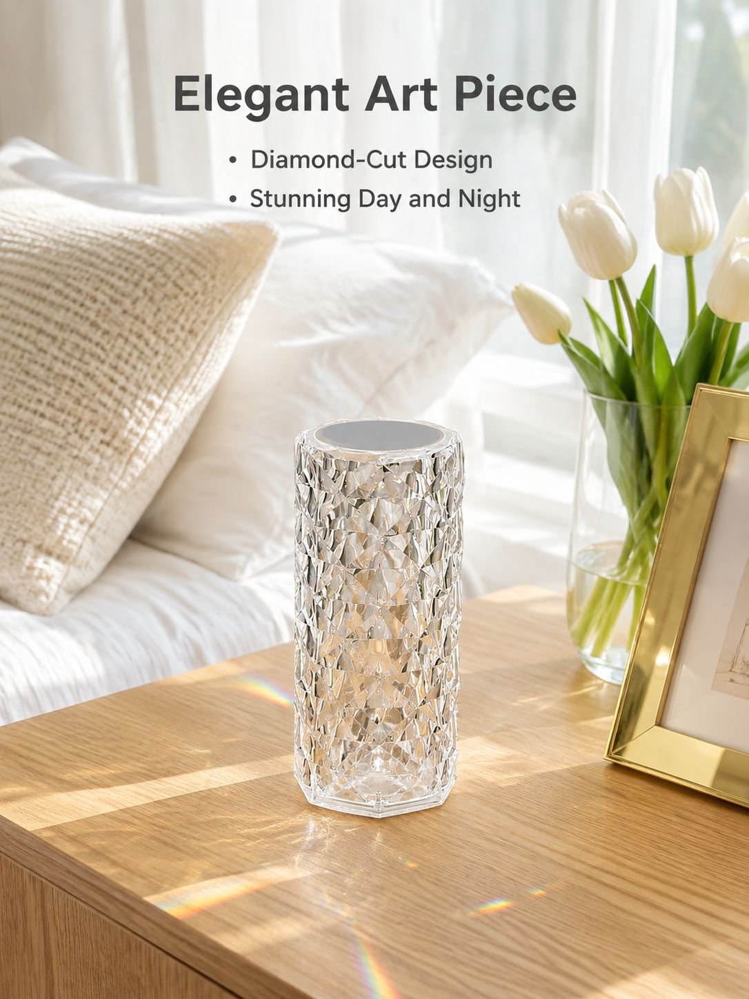High-end dreamy bedside night light