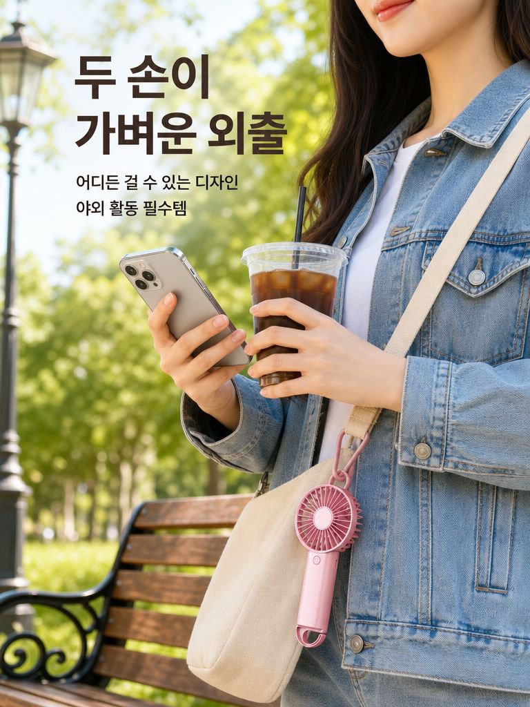 휴대용 핸드 미니 선풍기