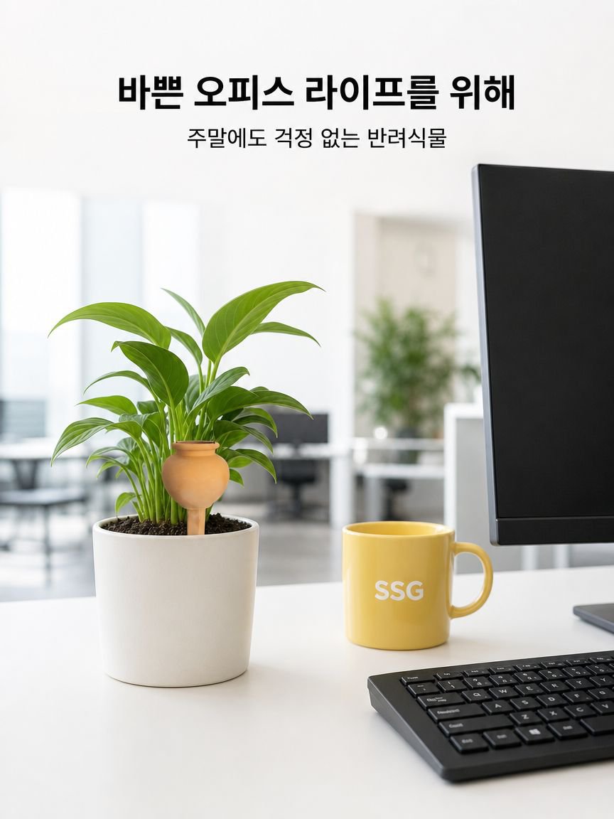 정밀 급수 가능한 점적기 모습