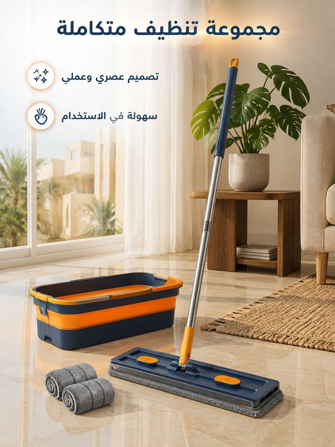 ممسحة جديدة كبيرة الحجم