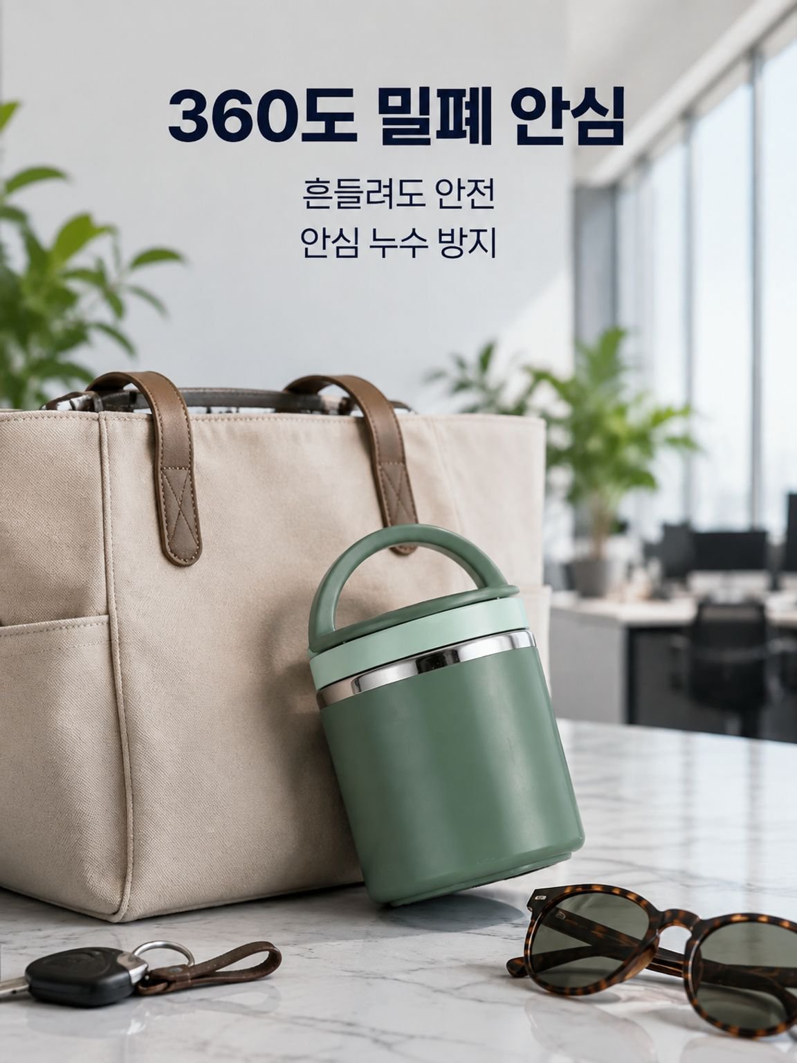 둥근 도시락통