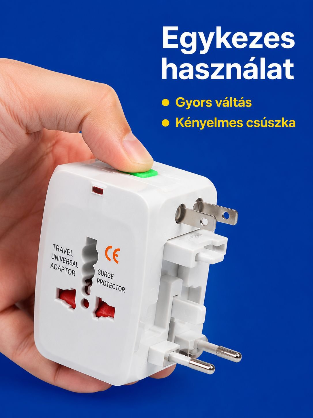 Multifunkcionális adapter modern dizájnnal