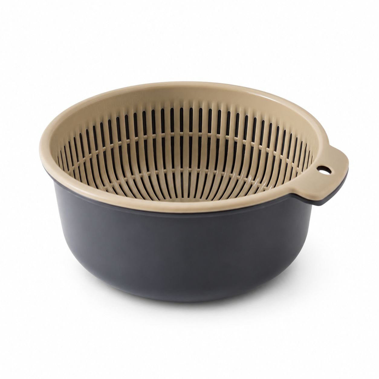 Cesta escurridora de doble capa para cocina