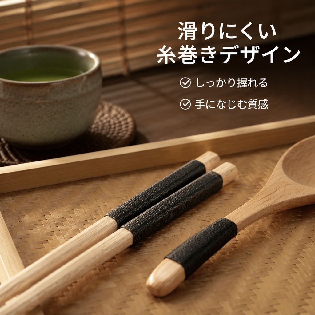 木製スプーン3点セット