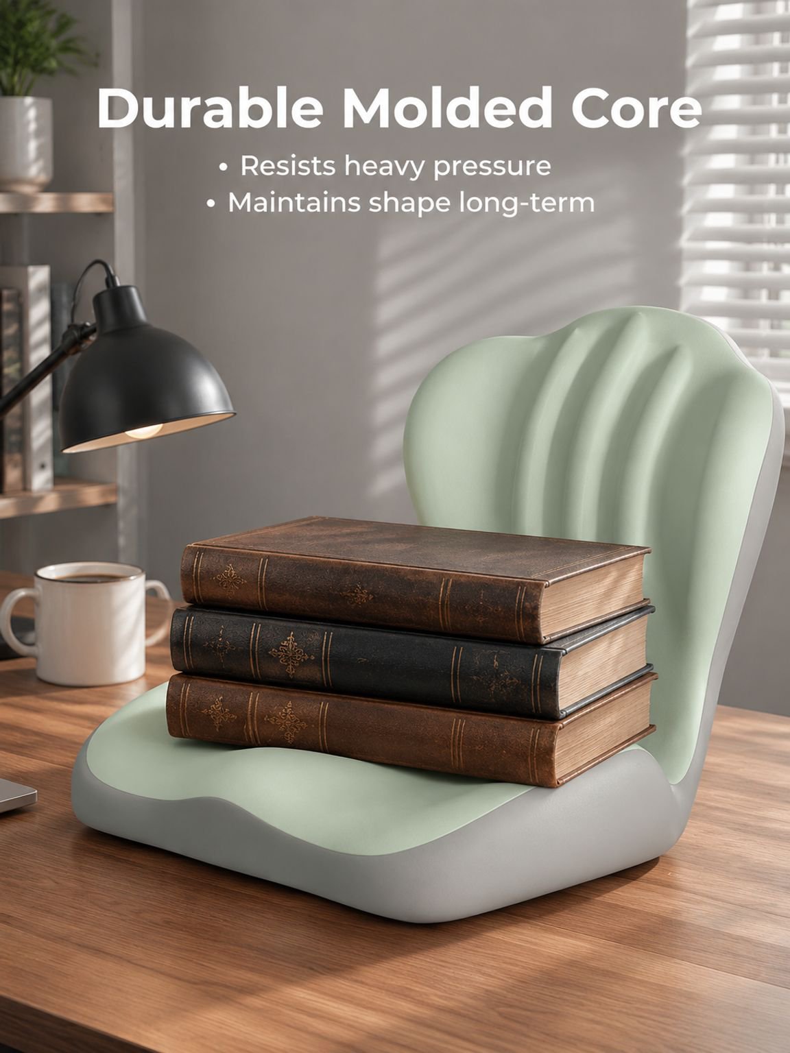 Relieve back pain with memory foam seat cushion