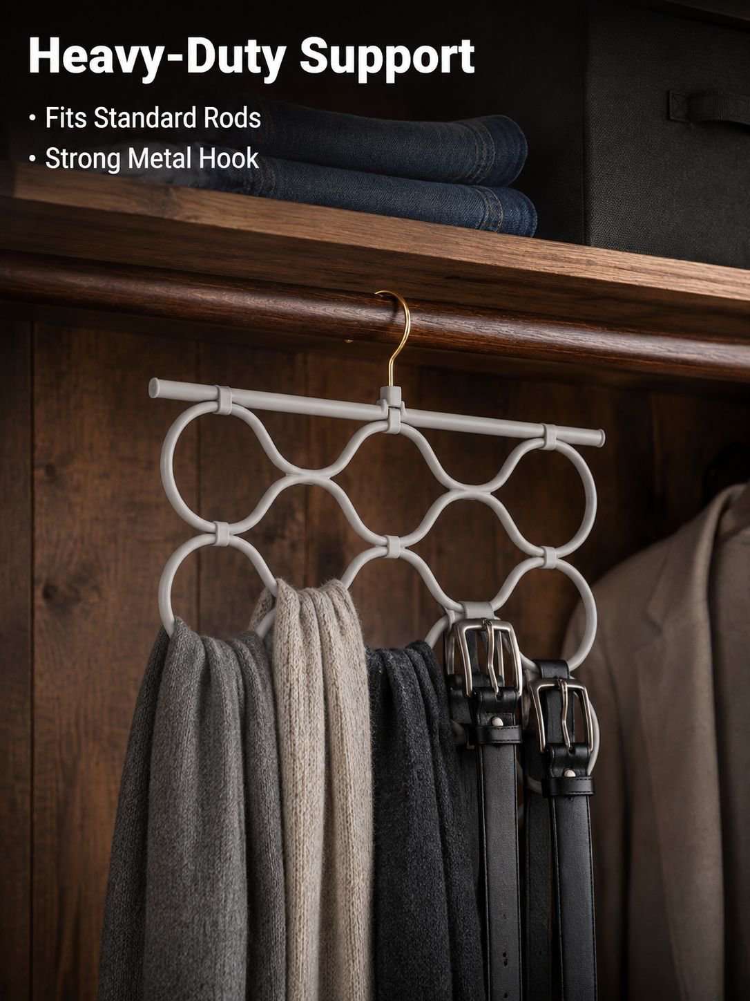 Foldable Multi-functional Hanger