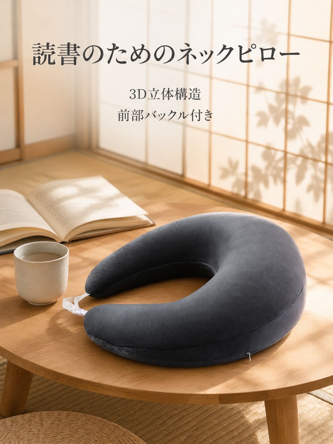 読書専用人間工学サポート枕