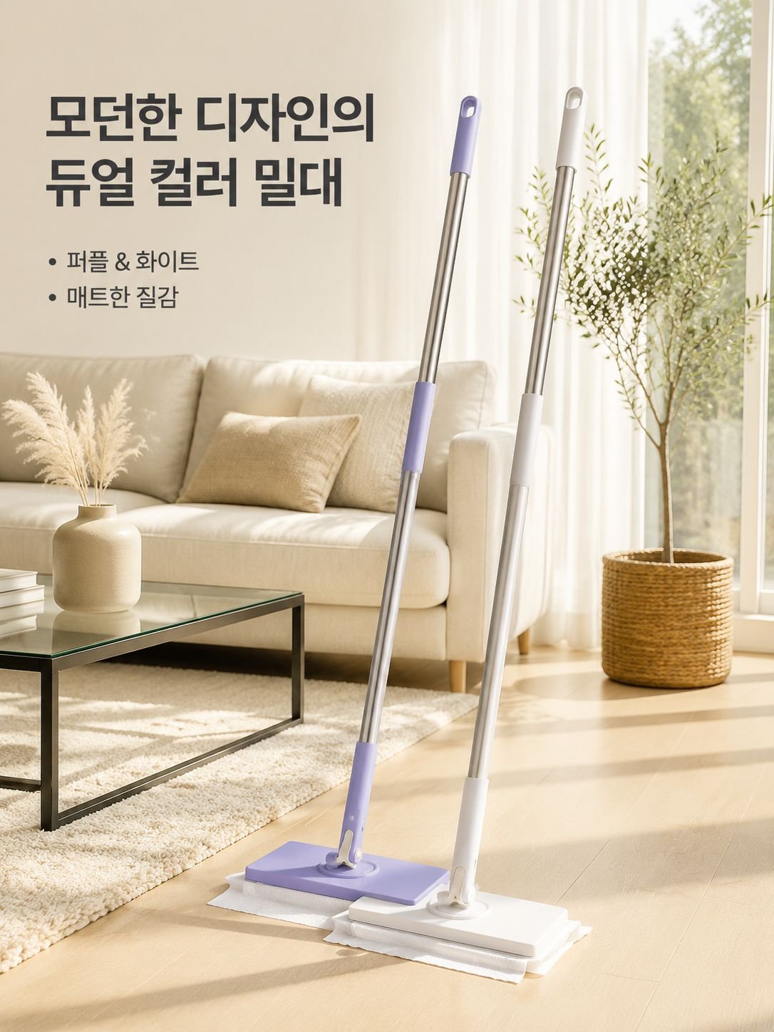 가정용 평판 집게 걸레