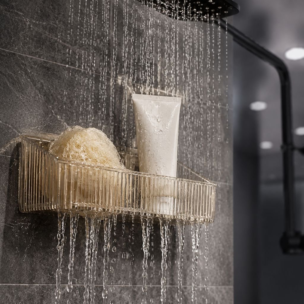 Draining Bathroom Storage Caddy