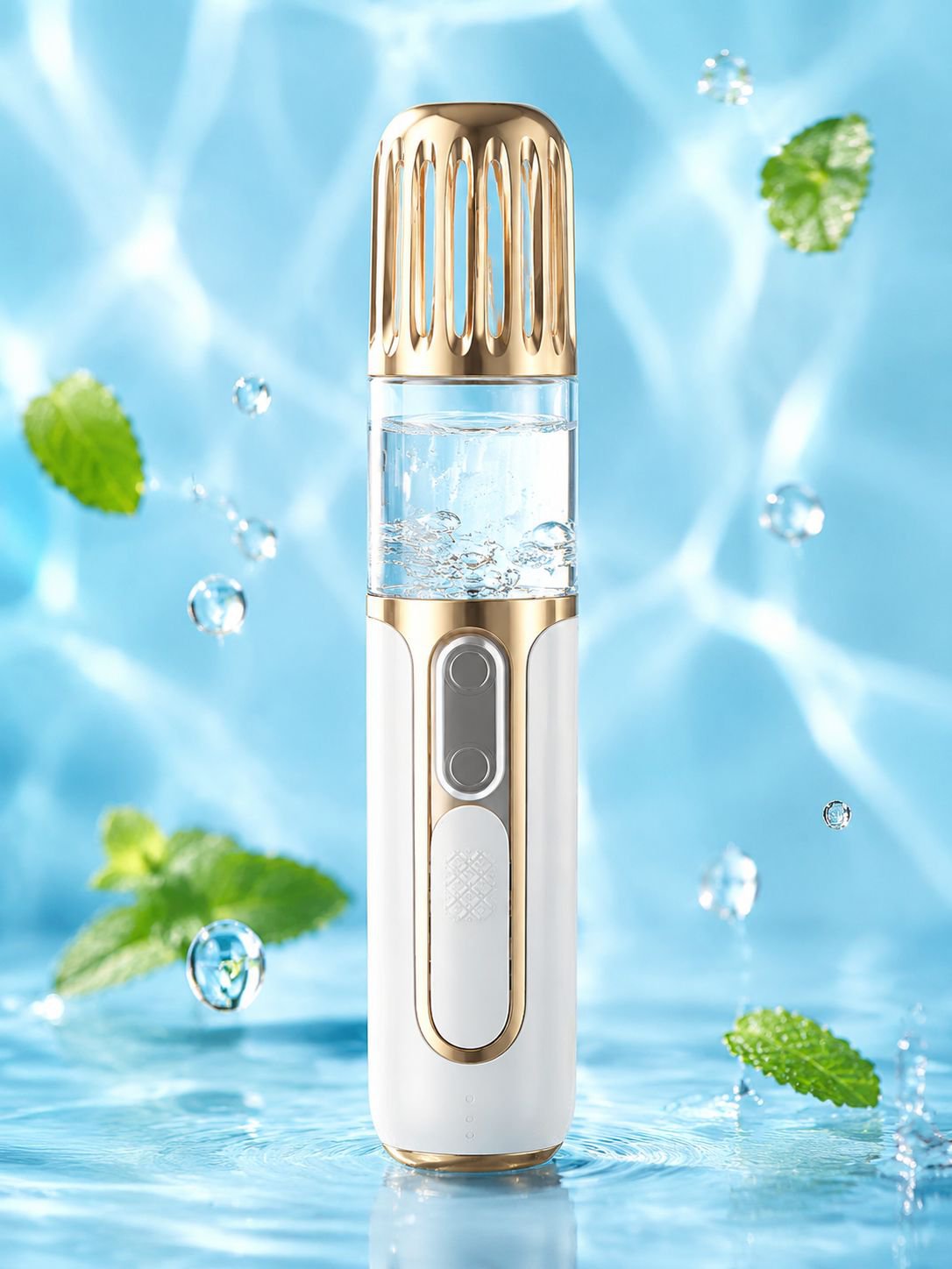 Medidor de hidratación por nano-pulverización portátil, medidor de hidratación por pulverización dob