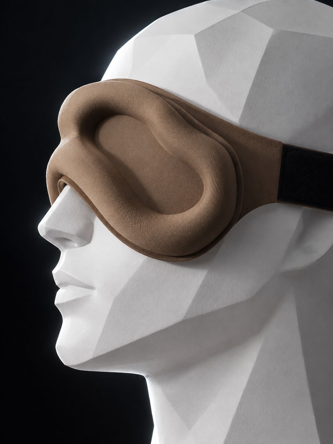 3D Schwerperlen-Augenmaske