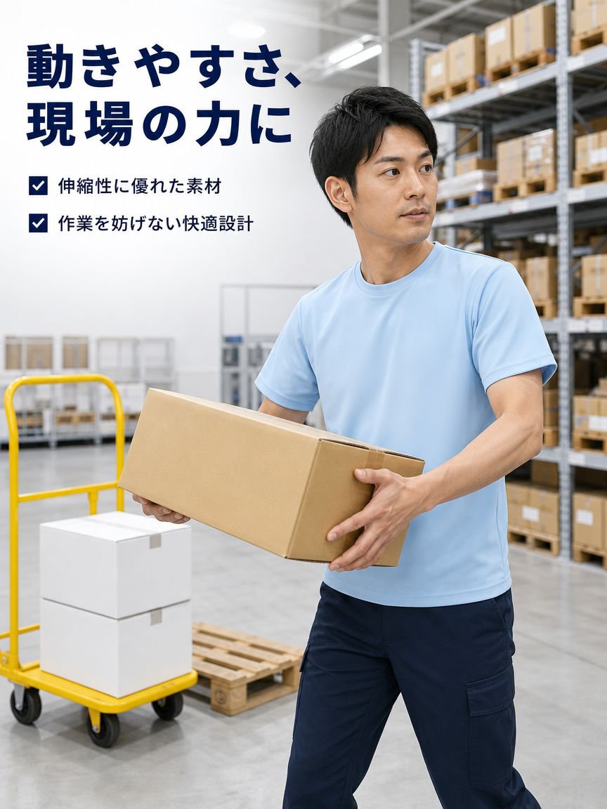 速乾ラウンドネックスポーツ文化シャツ半袖作業服