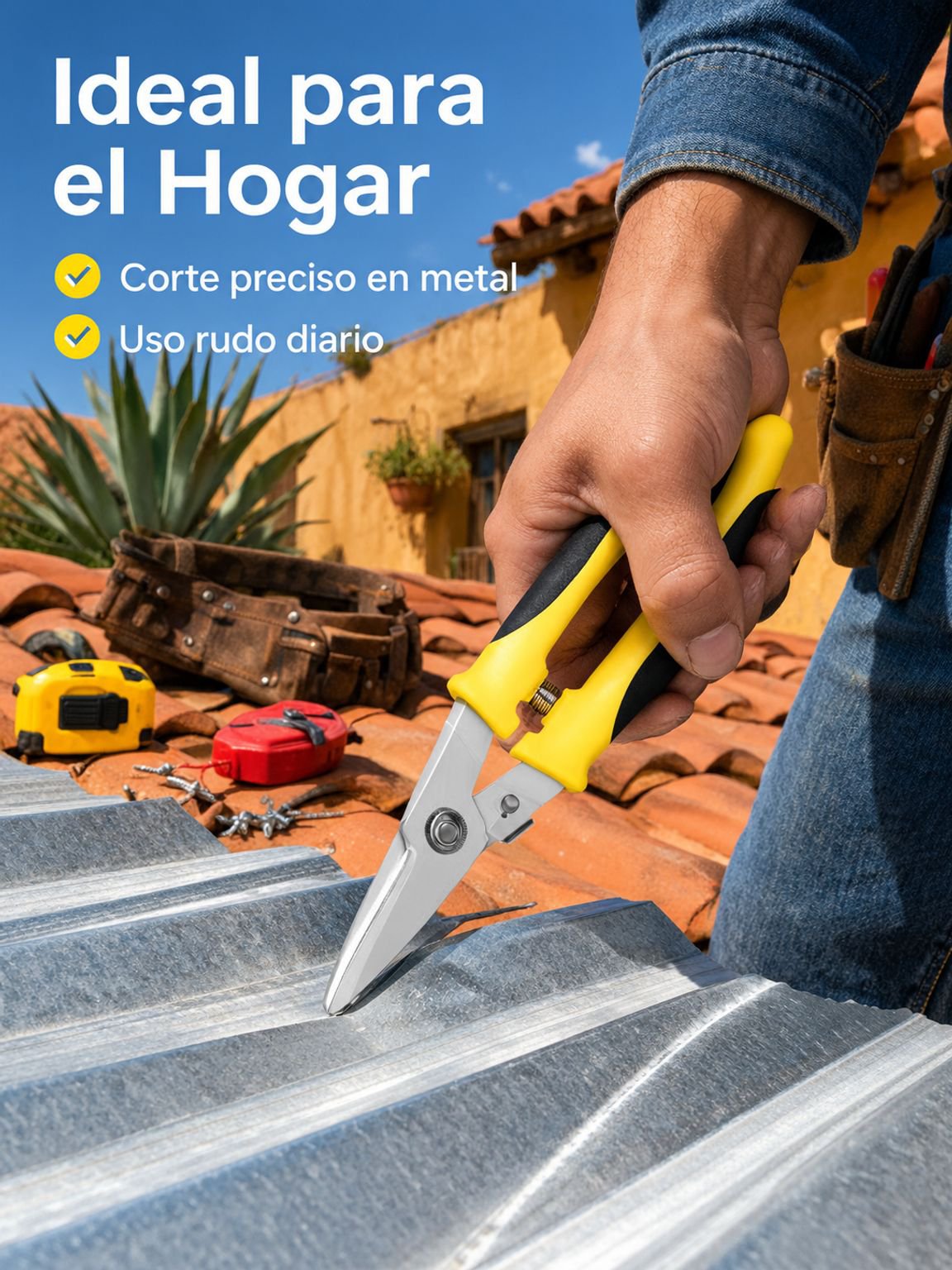 Tijeras de hojalata multifuncionales