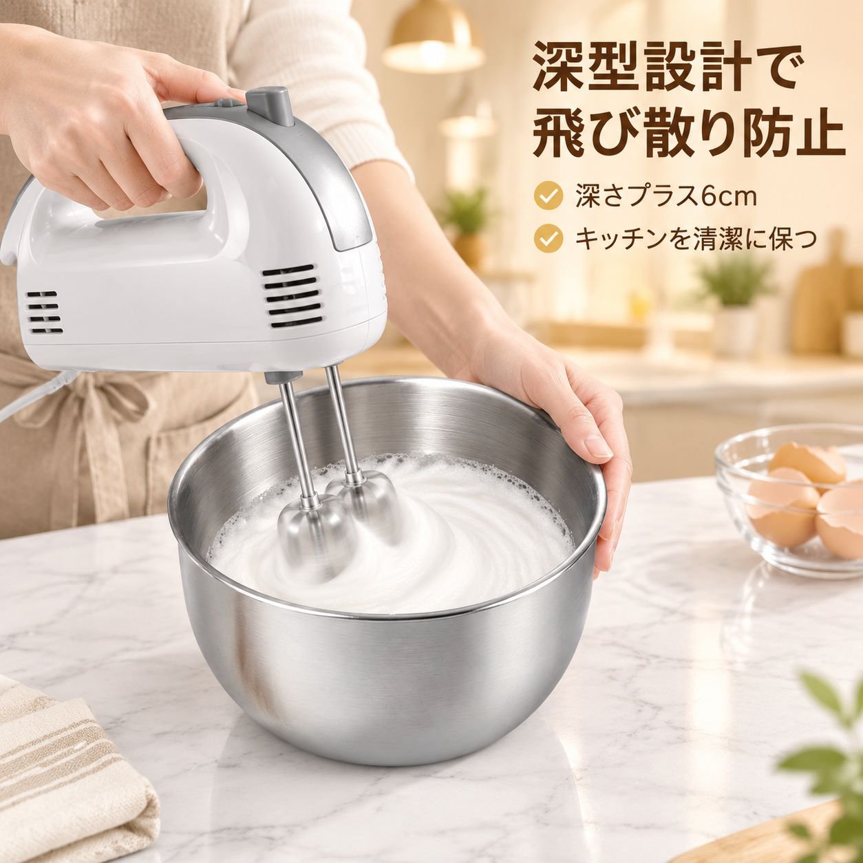 多機能ステンレス製ベーキングボウル