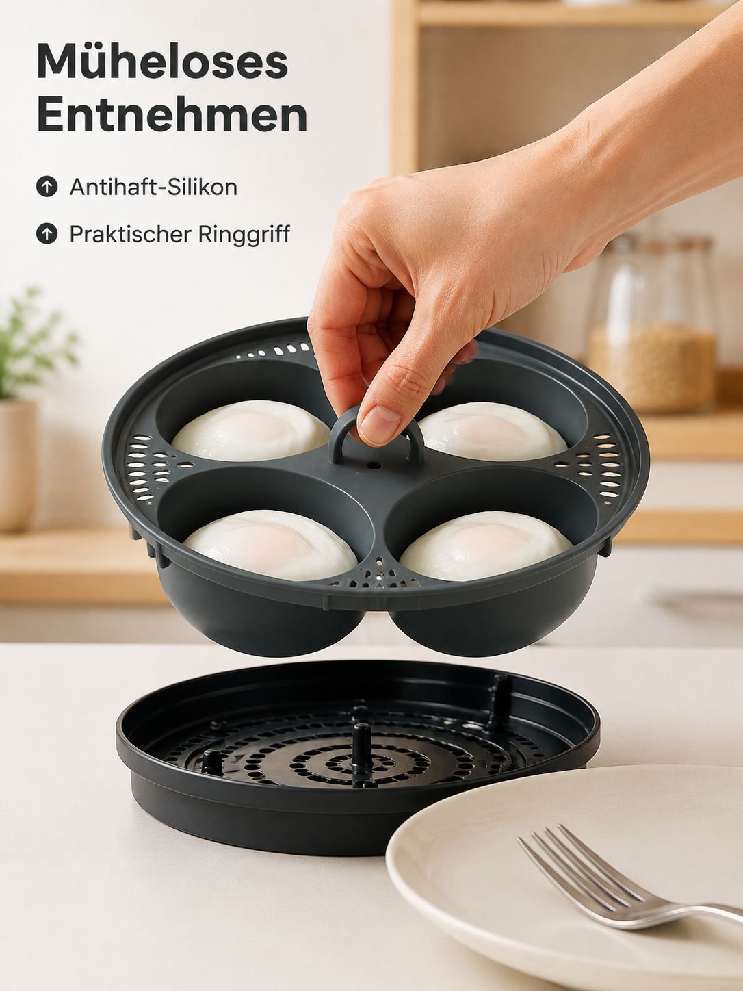 Automatischer Eierkocher für den Haushalt