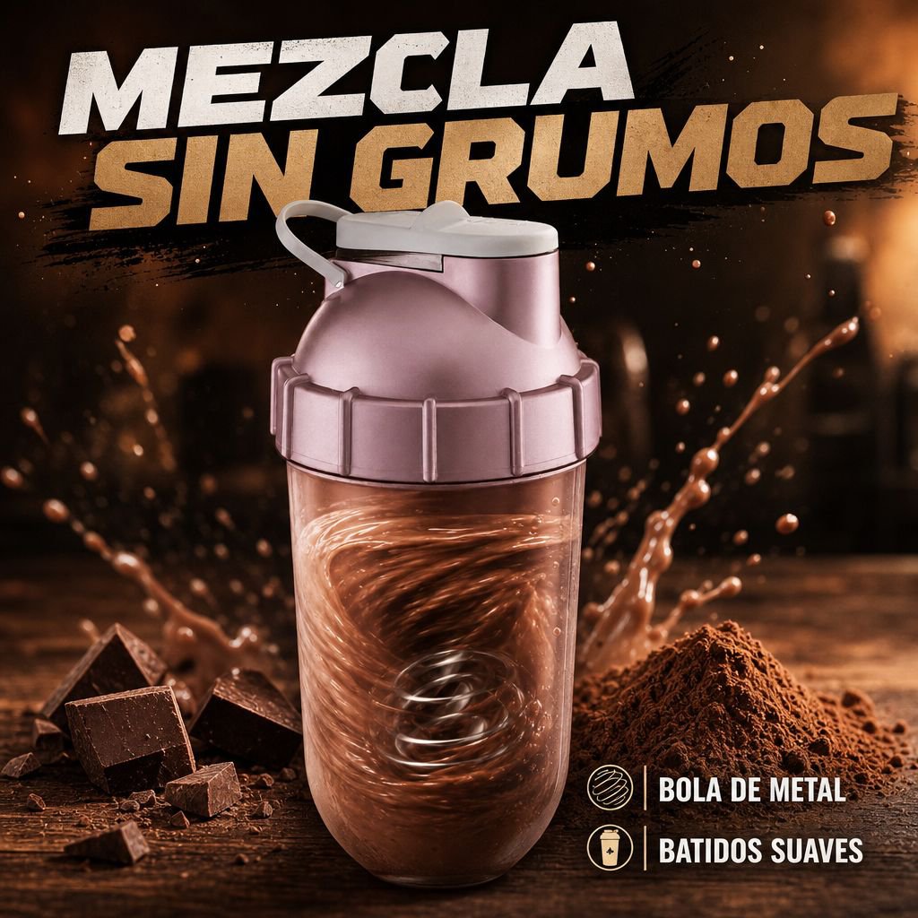 Vaso mezclador de proteína en polvo Shake Fitness