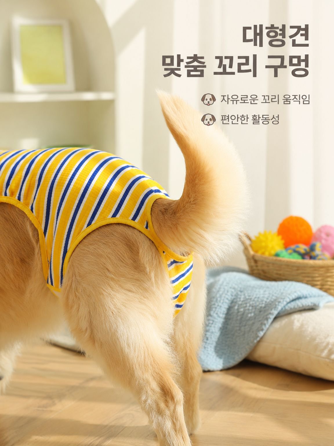 암캐 생리바지 래브라도 생리팬티