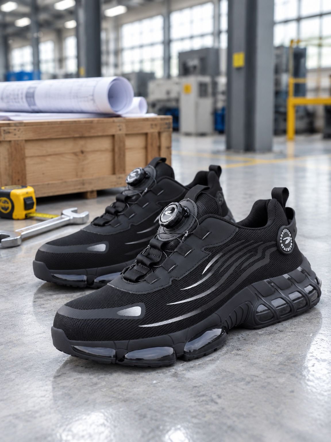 Knauf Anti-Smash und Anti-Punktur Arbeit Versicherung Schuhe