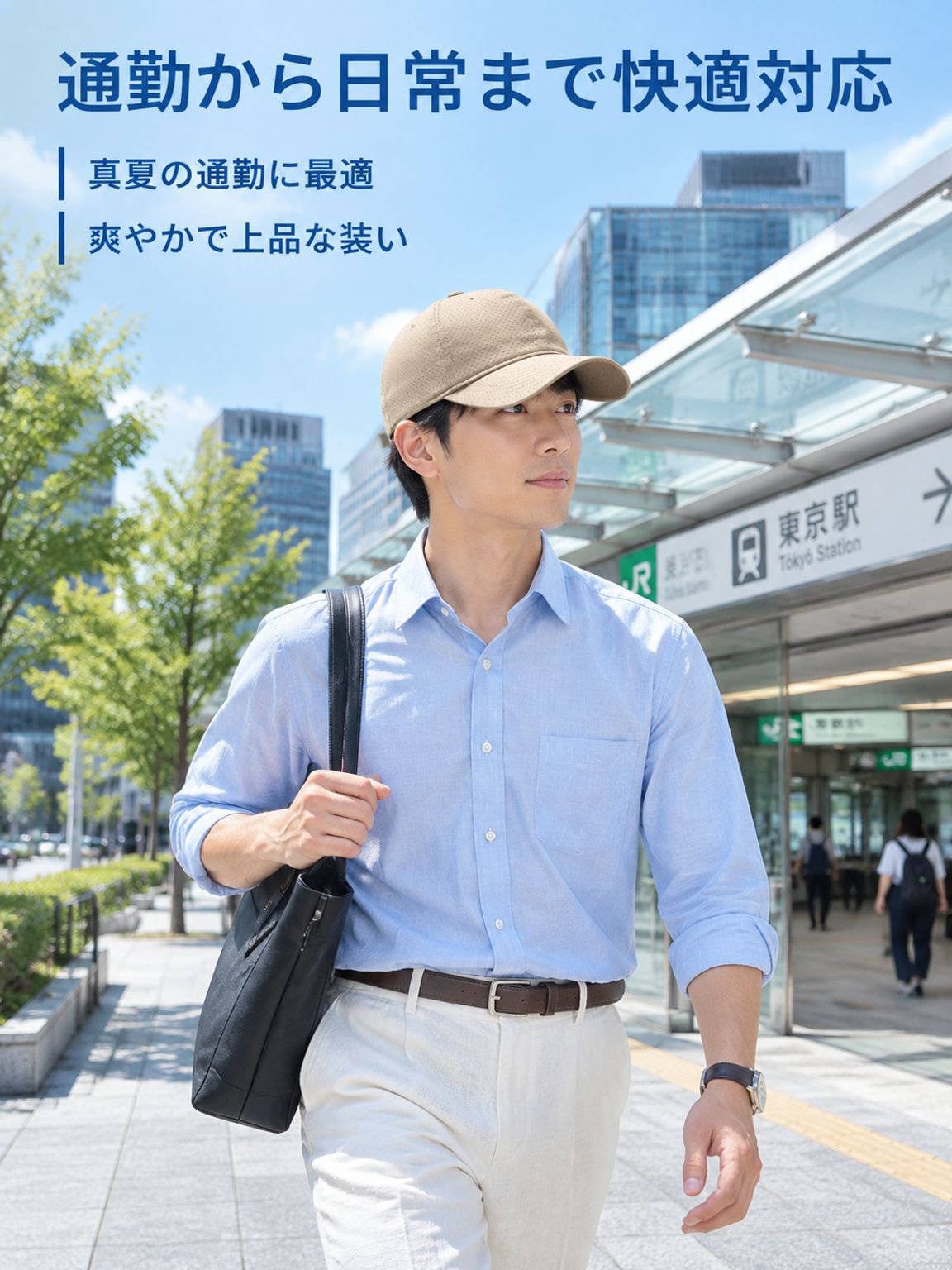 日よけ付きキャップ 