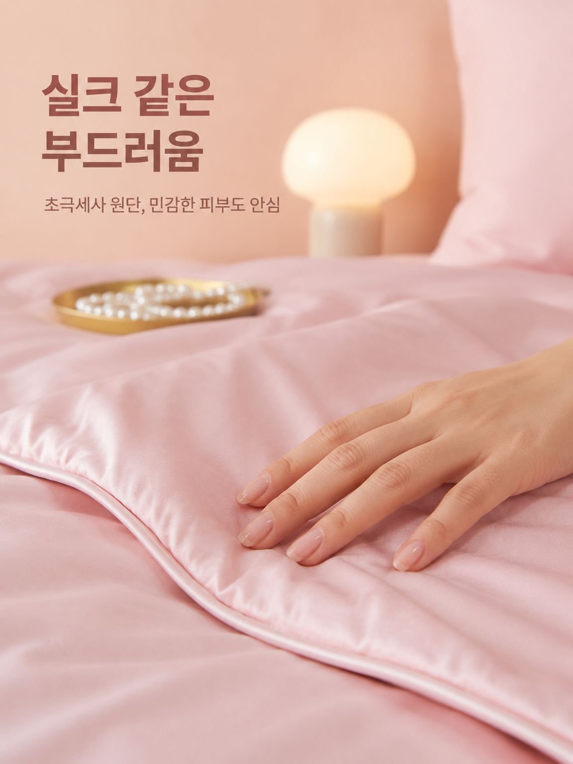 심플한 단색 이불 커버 세트