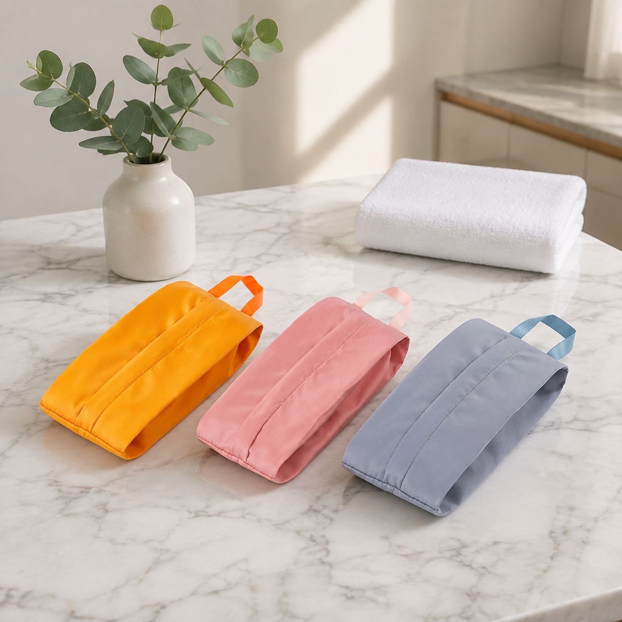 Travel AllinOne Tote Toiletries Organizer Lingerie Bag Sanitary Napkin