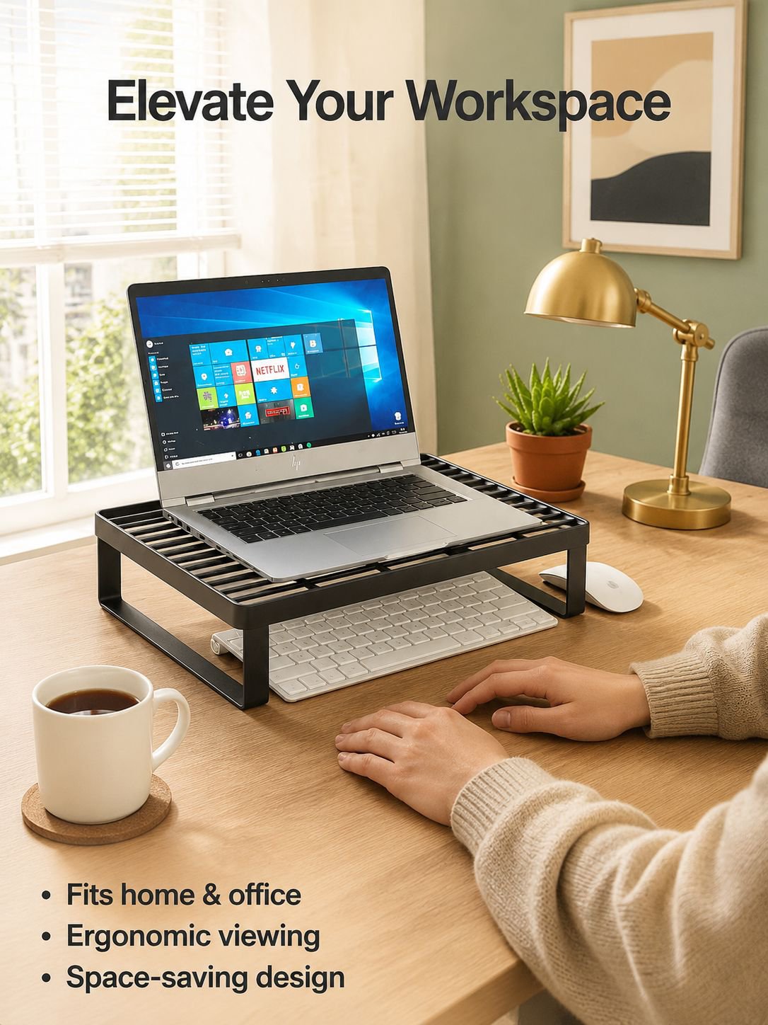 Q Laptop Stand Cooling Base Barbecue Grill Support Stand Home Desktop Raising Stand Support L
