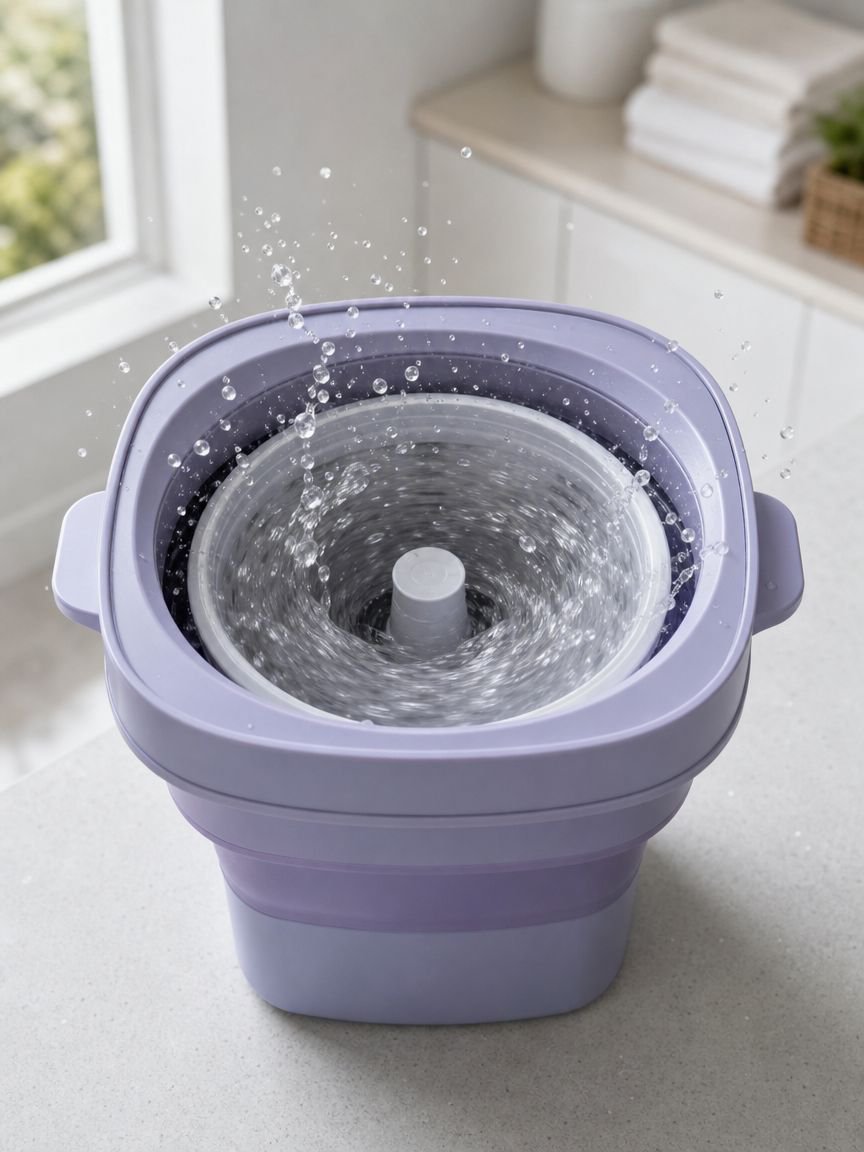 Small automatic washing machine for apartments and dorms
