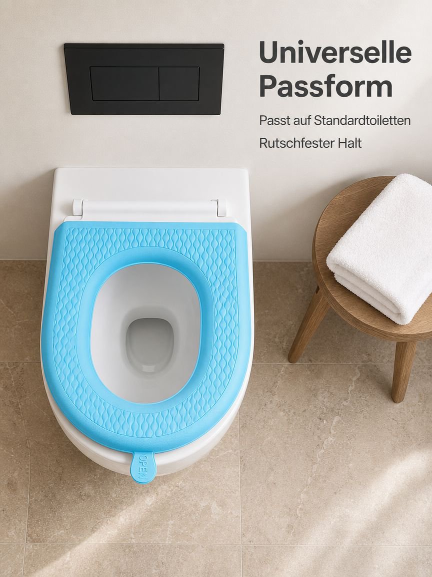 Eva wasserdichtes Toilettensitzkissen Vier Jahreszeiten Universaltoilette Haushalts-Einweg-Toiletten