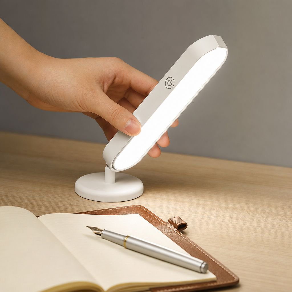 Lámpara de escritorio LED amigable para los ojos