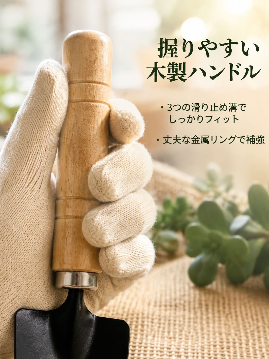 太木柄ガーデン小型土打器