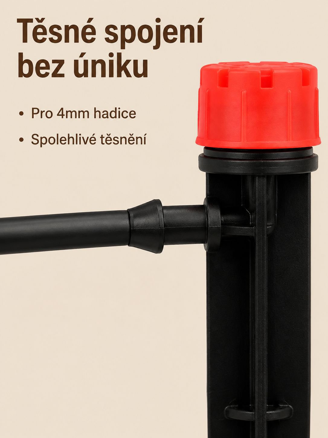 Zavlažovací systém pro květinové záhony