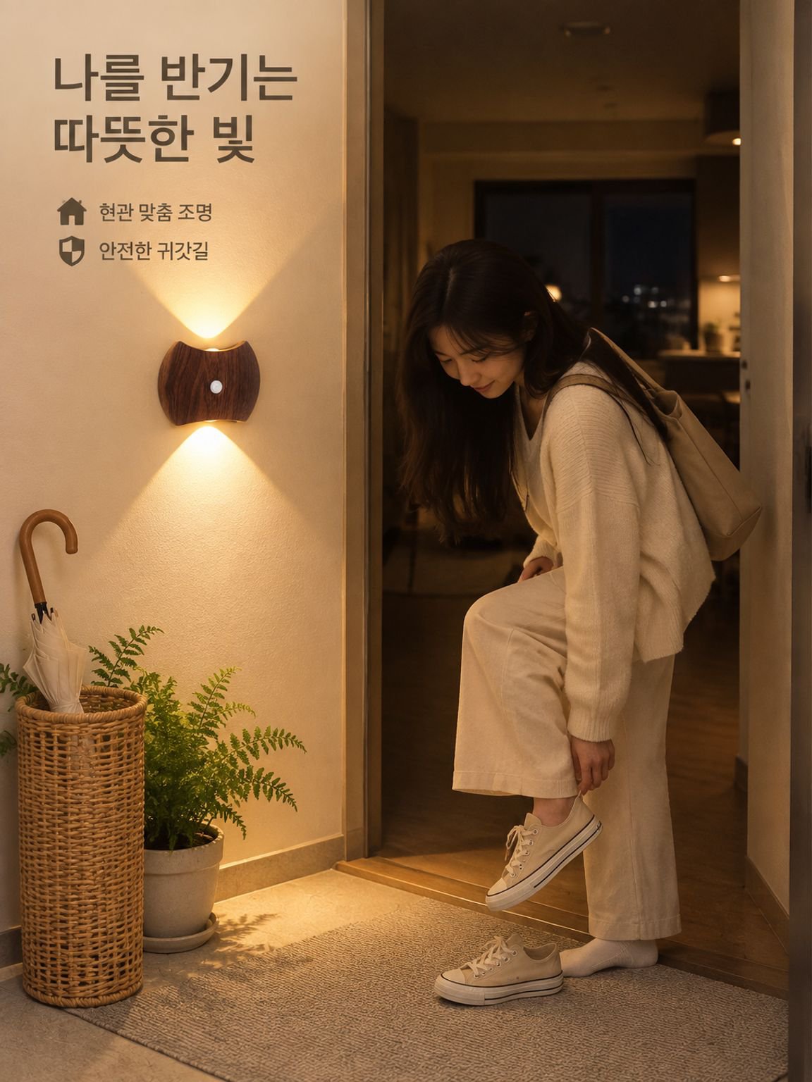 충전식 자석 벽등