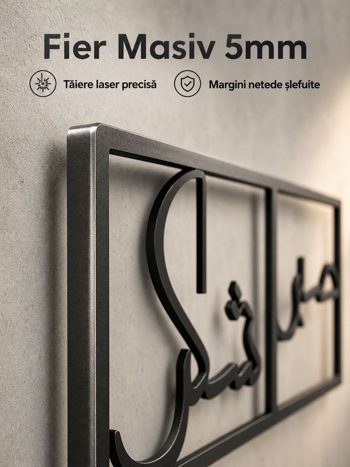 Artă de perete din metal