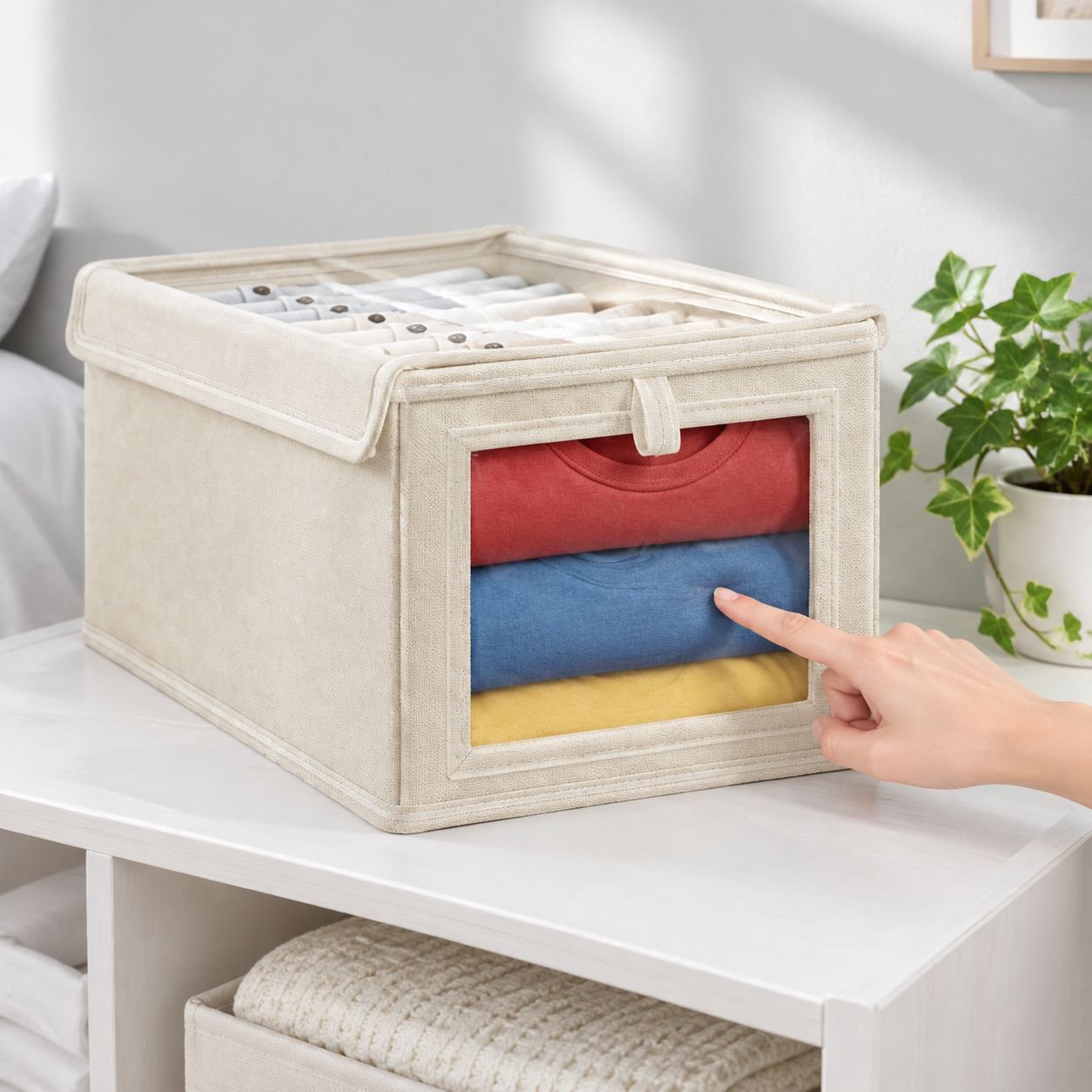 Multipurpose Wardrobe Storage Box for Home