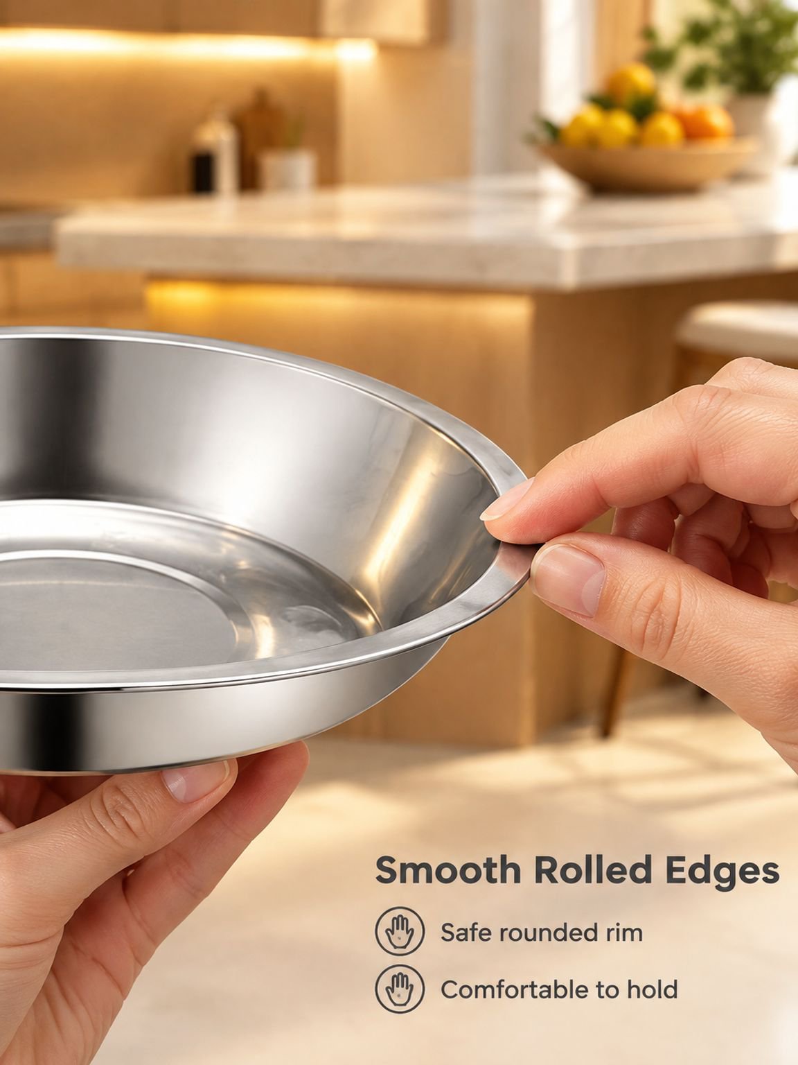 Stainless steel tray