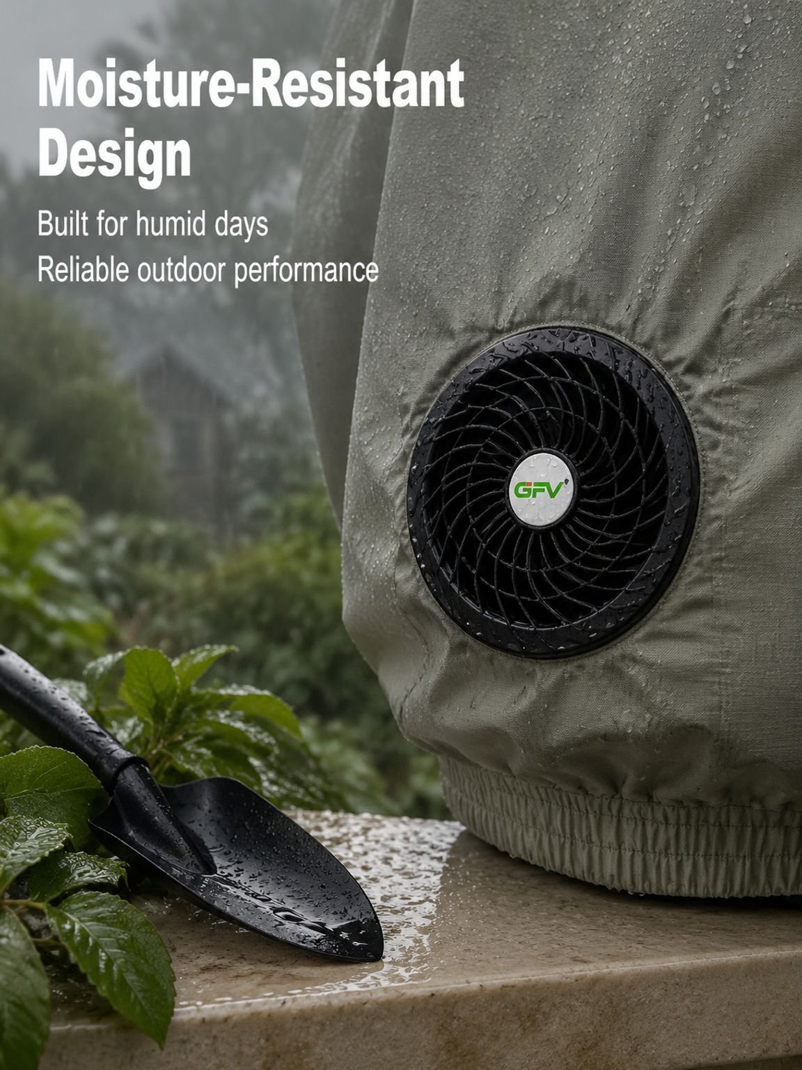 Portable Wearable Fan Jacket for Summer