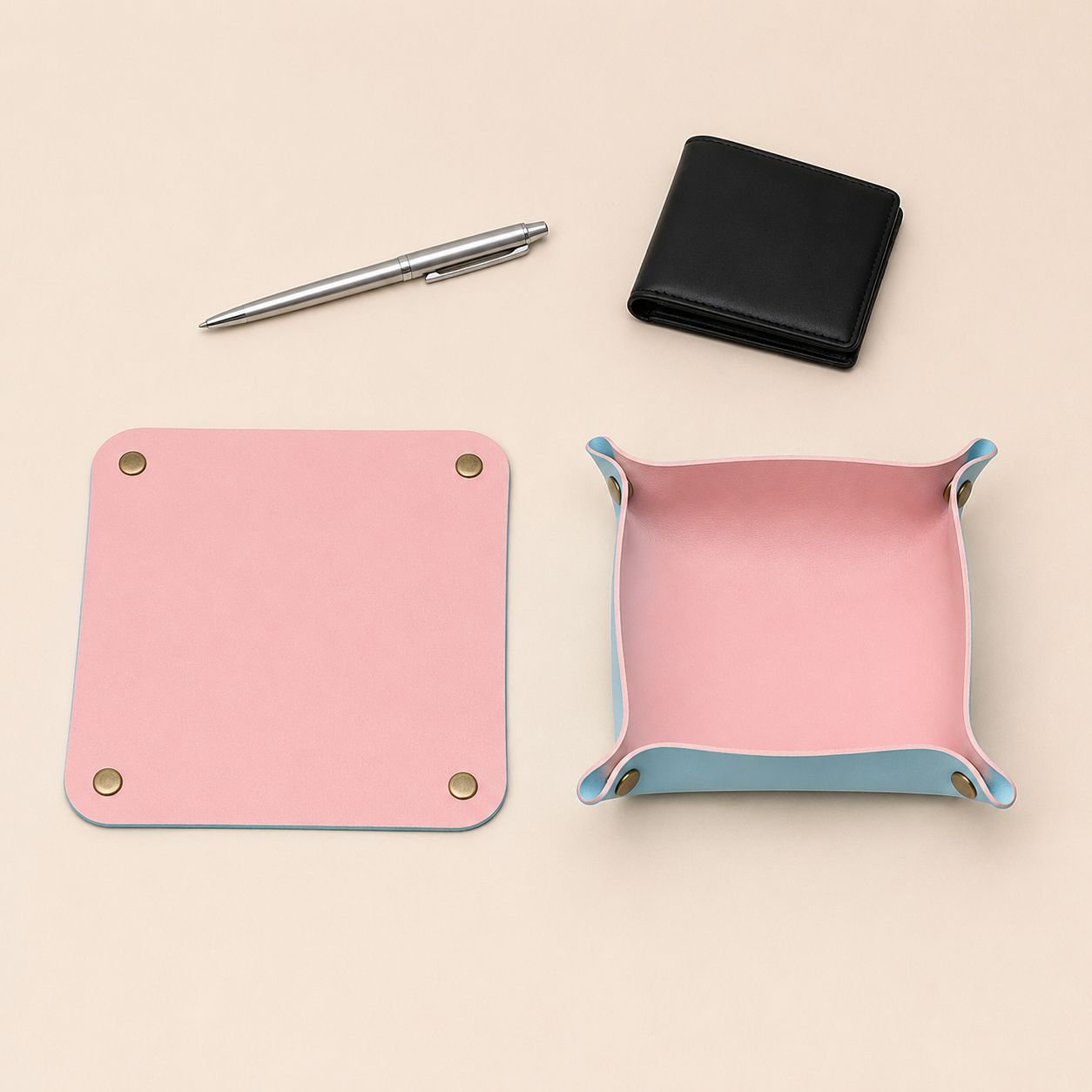 Leder-Organizer für Accessoires und Schmuck