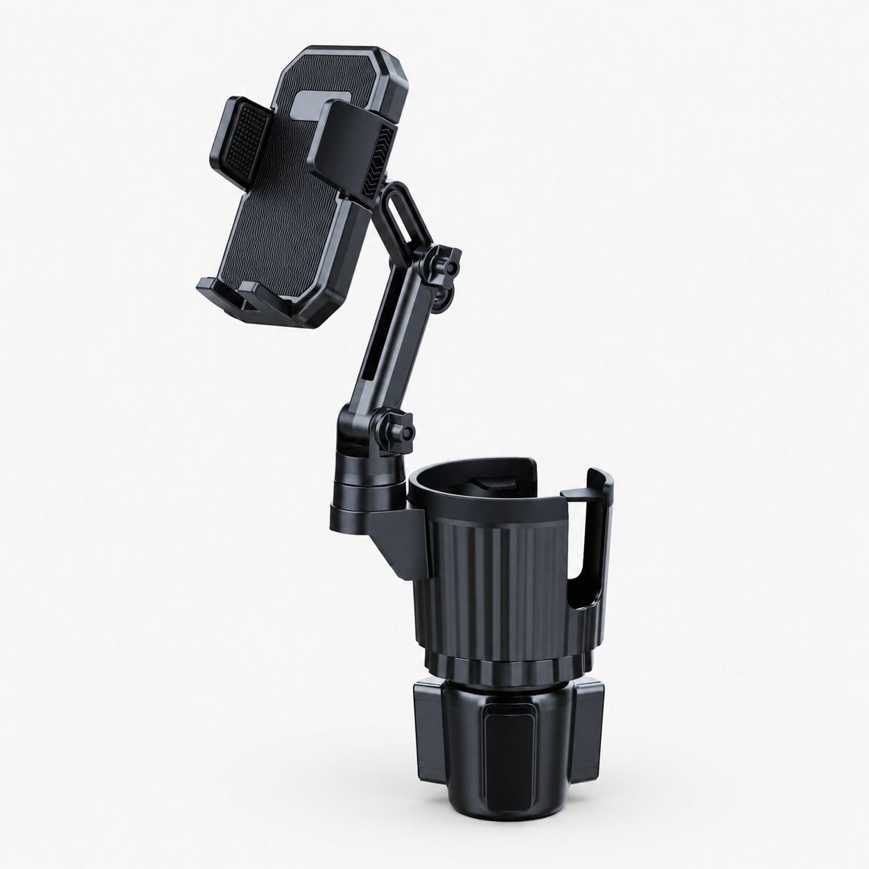 2-in-1 Getränke- und Handyhalter für die Mittelkonsole im Auto