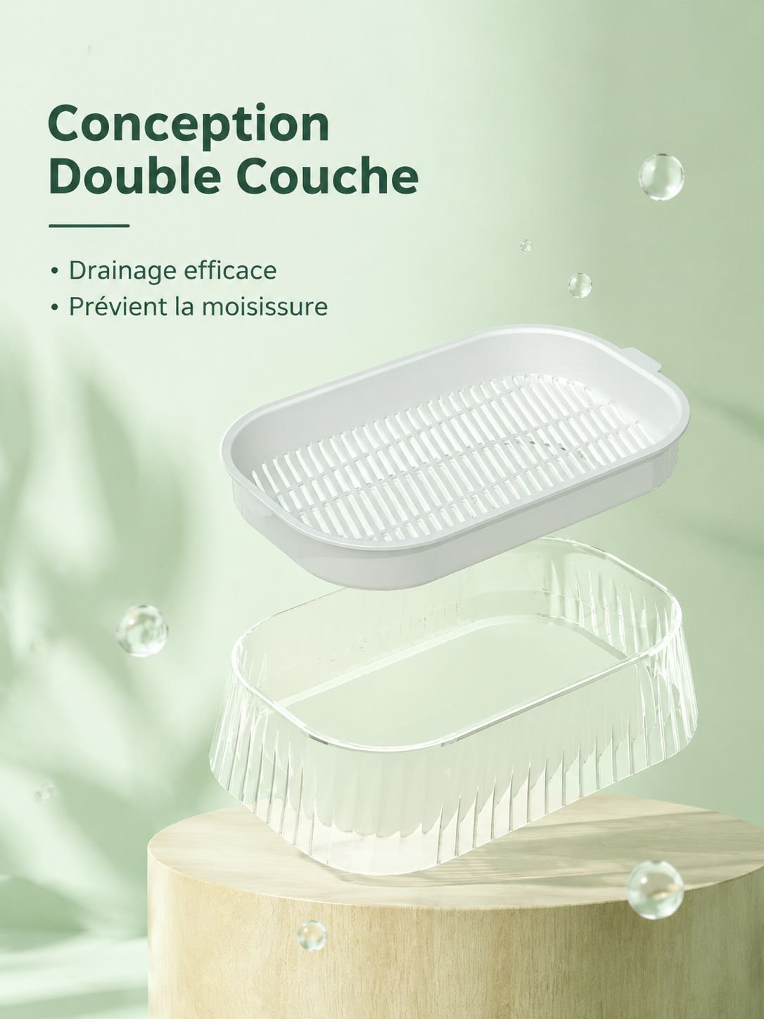 Plateau de germination hydroponique pour pousses de haricots, sans terre