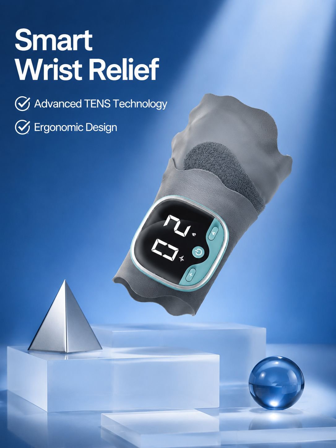 Smart Adjustable Wrist Massager