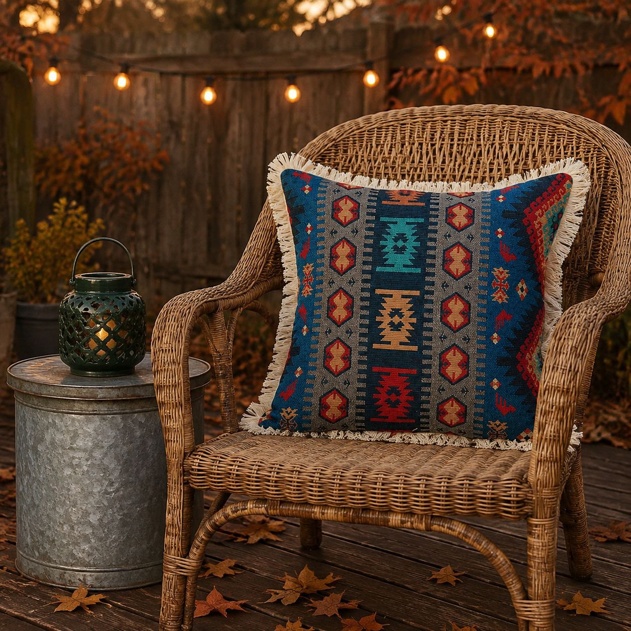 American Country Pillow Pillow Vintage Style Outdoor Picnic Country Delicate Touch