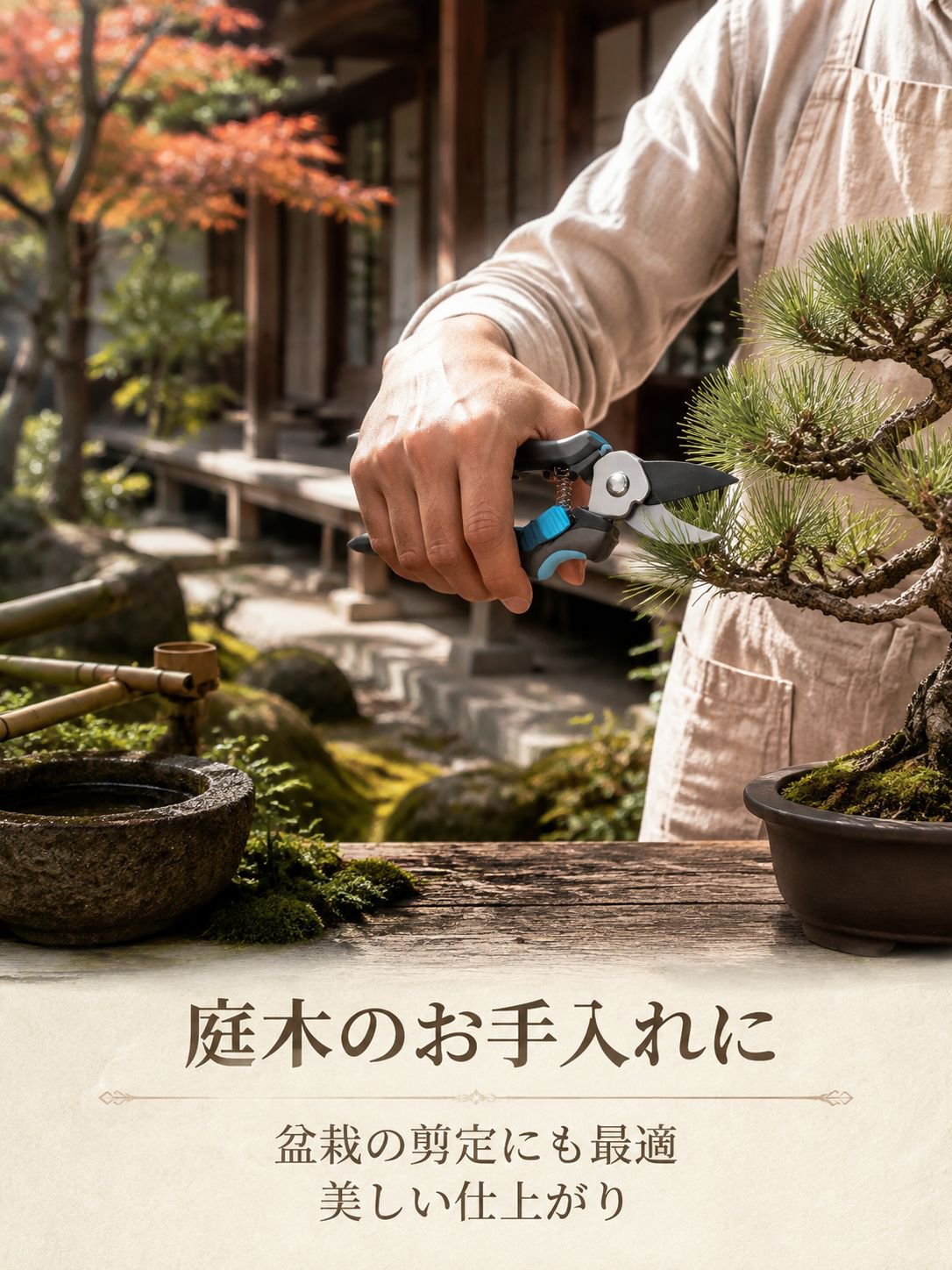 庭の芝刈り
