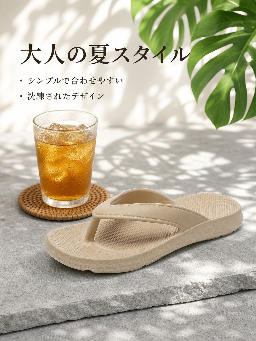 夏用メンズサンダルビーチサンダル