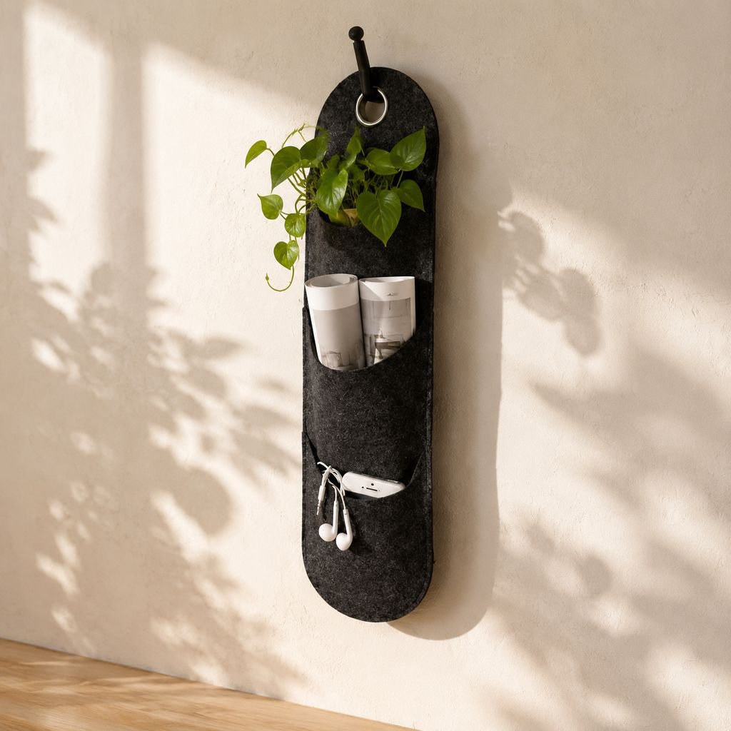 Wall-mounted storage bags, wardrobe hanging bags, felt storage bags, non-woven fabric wall hanging s