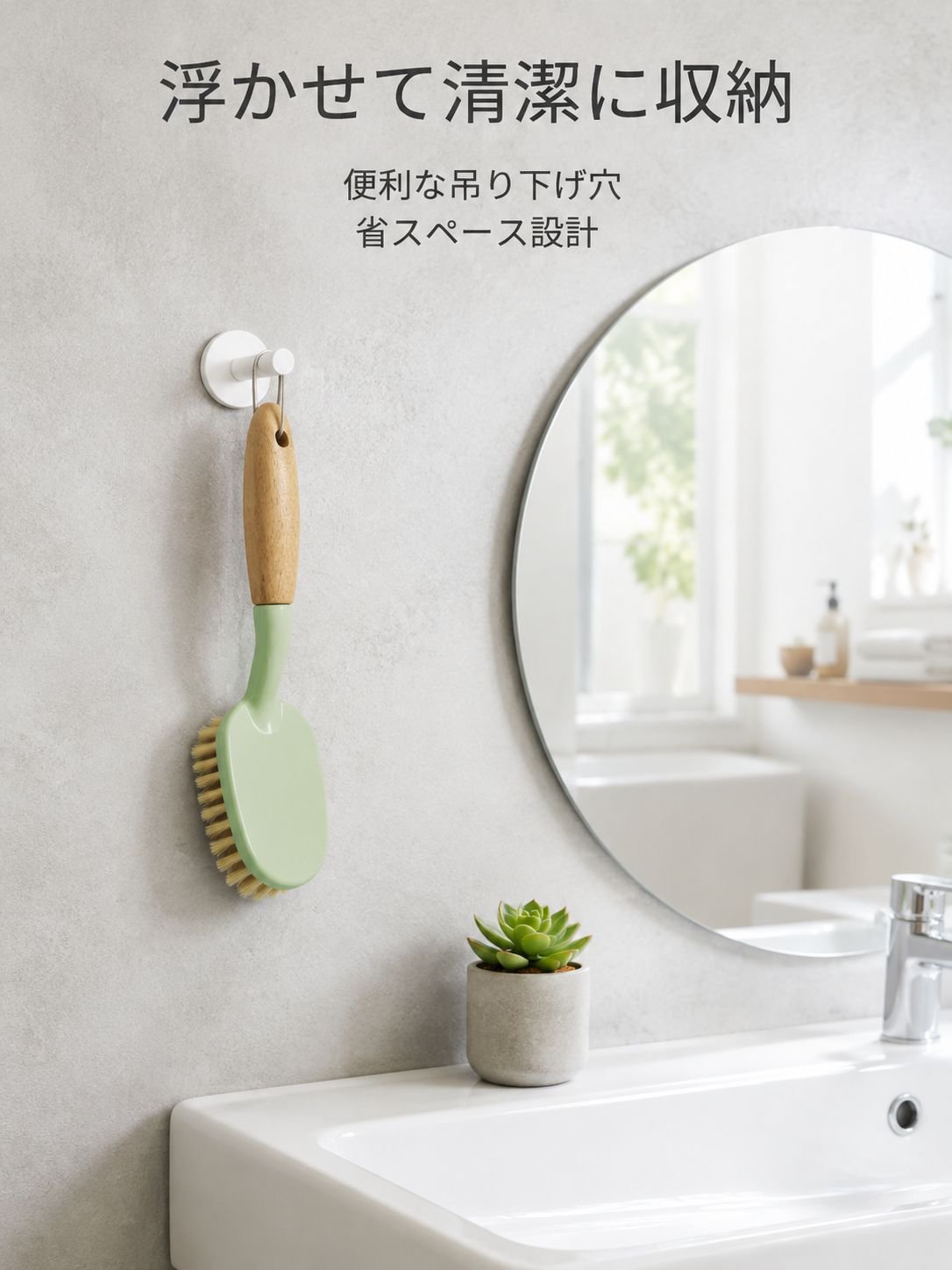 ハンドル付きクリーニングブラシ