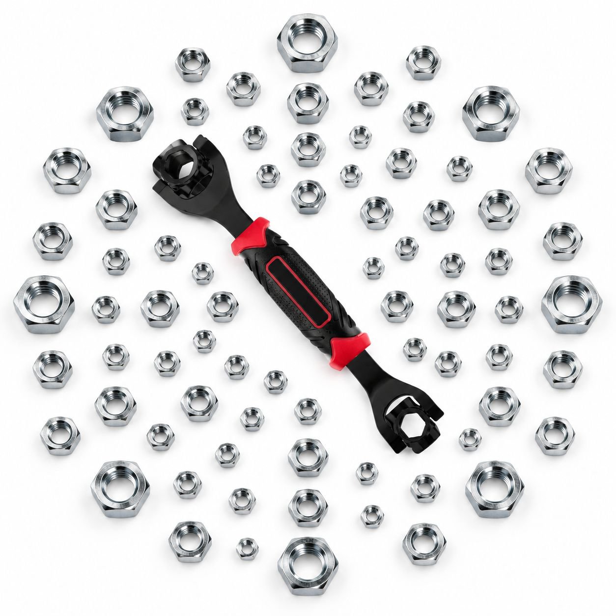 Effort-saving wrench tightening bolt